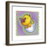 Little Chickens 3-Maria Trad-Framed Giclee Print