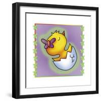 Little Chickens 3-Maria Trad-Framed Giclee Print