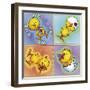 Little Chickens-Maria Trad-Framed Giclee Print