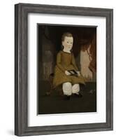 Little Child From Maine, 1846-William Matthew Prior-Framed Giclee Print