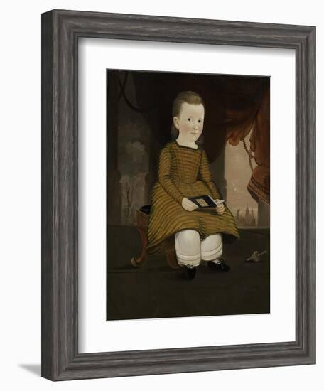 Little Child From Maine, 1846-William Matthew Prior-Framed Giclee Print