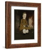 Little Child From Maine, 1846-William Matthew Prior-Framed Giclee Print