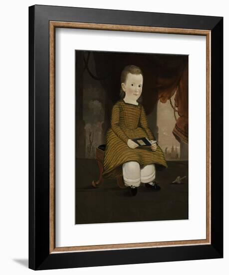 Little Child From Maine, 1846-William Matthew Prior-Framed Giclee Print