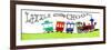 Little Choo Choo - Jack & Jill-Audrey Walters-Framed Giclee Print