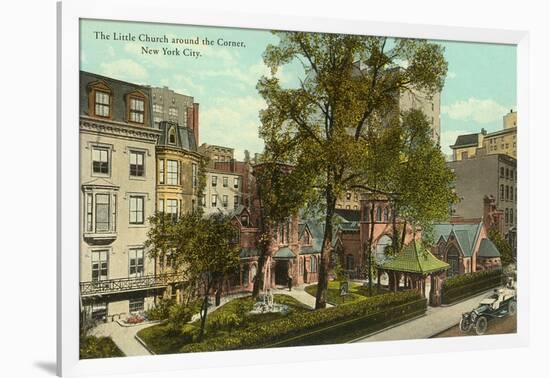 Little Church around the Corner, New York City-null-Framed Art Print