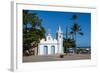 Little Church in Praia Do Forte, Bahia, Brazil, South America-Michael Runkel-Framed Photographic Print