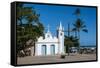 Little Church in Praia Do Forte, Bahia, Brazil, South America-Michael Runkel-Framed Stretched Canvas