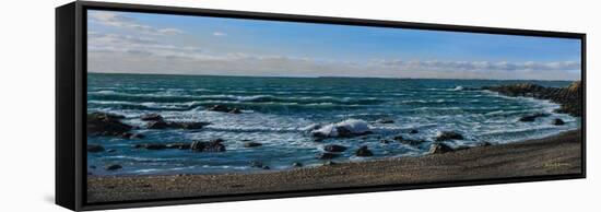 Little Compton Beach-Bruce Dumas-Framed Stretched Canvas