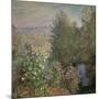 Little Corner of the Garden-Claude Monet-Mounted Giclee Print