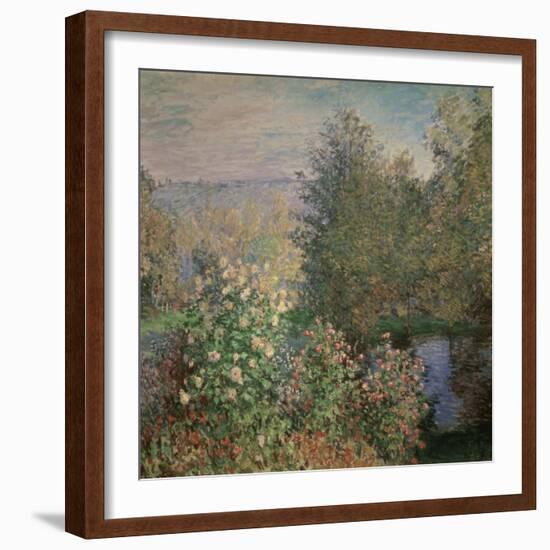 Little Corner of the Garden-Claude Monet-Framed Giclee Print