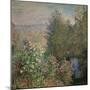 Little Corner of the Garden-Claude Monet-Mounted Giclee Print