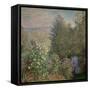 Little Corner of the Garden-Claude Monet-Framed Stretched Canvas