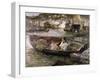 Little Cornish Fisherman (Polperro)-John Robertson Reid-Framed Giclee Print