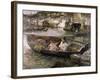 Little Cornish Fisherman (Polperro)-John Robertson Reid-Framed Giclee Print