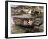 Little Cornish Fisherman (Polperro)-John Robertson Reid-Framed Giclee Print