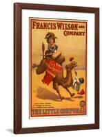 Little Corporal Comic Opera-null-Framed Art Print