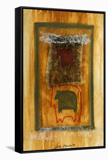 Little Cow 2-Susse Volander-Framed Stretched Canvas