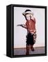 Little Cowboy Fires Play Six Shooters, Ca. 1956-null-Framed Stretched Canvas