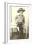 Little Cowboy with Six-Shooter-null-Framed Art Print