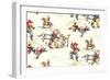 Little Cowboys-null-Framed Art Print