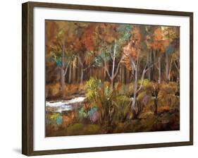 Little Creek Down In The Woods-Ruth Palmer-Framed Art Print