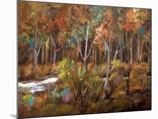 Little Creek Down In The Woods-Ruth Palmer-Mounted Art Print