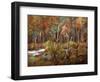 Little Creek Down In The Woods-Ruth Palmer-Framed Art Print