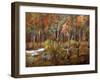 Little Creek Down In The Woods-Ruth Palmer-Framed Art Print