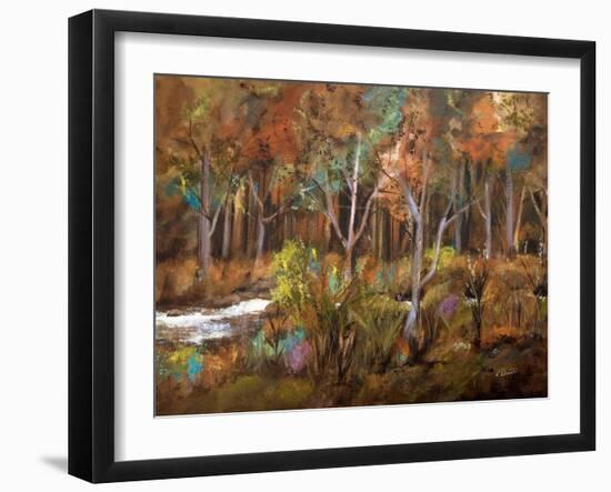 Little Creek Down In The Woods-Ruth Palmer-Framed Art Print