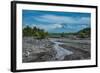 Little Creek in Front of the Tolbachik Volcano, Kamchatka, Russia, Eurasia-Michael-Framed Photographic Print