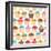 Little Cupcakes Seamless Pattern-Adam Fahey-Framed Art Print