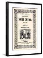 Little Dame Crump and Her Little White Pig-J.l. Marks-Framed Art Print