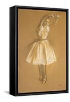 Little Dancer, 1875-Edgar Degas-Framed Stretched Canvas