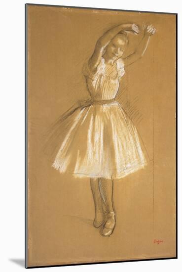 Little Dancer, 1875-Edgar Degas-Mounted Giclee Print