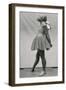 Little Dancer, Aged 14 (Polychrome Bronze, Muslin, Satin and Wood Base)-Edgar Degas-Framed Giclee Print