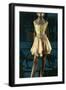 Little Dancer Aged Fourteen, 1880-1881, Bronze with Muslin Skirt and Satin Hair Ribbon-Edgar Degas-Framed Giclee Print