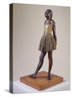 Little Dancer Aged Fourteen-Edgar Degas-Stretched Canvas