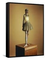 Little Dancer of Fourteen Years, 1879-81, Cast 1921-Edgar Degas-Framed Stretched Canvas