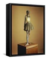 Little Dancer of Fourteen Years, 1879-81, Cast 1921-Edgar Degas-Framed Stretched Canvas