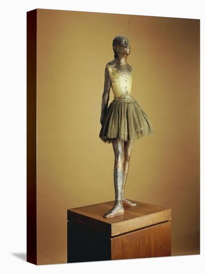 Little Dancer of Fourteen Years, 1879-81, Cast 1921-Edgar Degas-Stretched Canvas