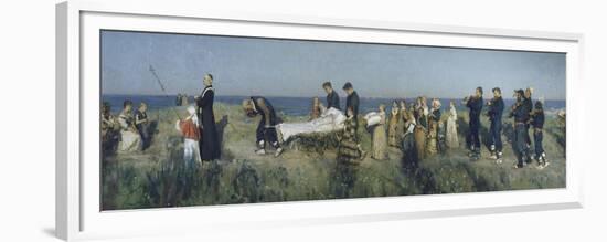 Little Dead Boy, 1884-Francesco Paolo Michetti-Framed Premium Giclee Print