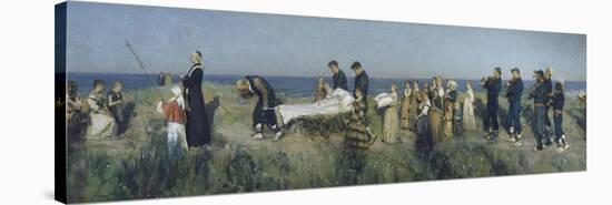 Little Dead Boy, 1884-Francesco Paolo Michetti-Stretched Canvas