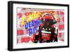 Little death ray, 2014 (mixed media on canvas)-Teis Albers-Framed Giclee Print