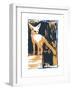 Little Desert Fox, 2015-Mark Adlington-Framed Giclee Print