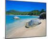 Little Dix Bay near The Valley, Virgin Gorda Island, British Virgin Islands, Caribbean-null-Mounted Art Print