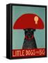 Little Dogs Are Big-Stephen Huneck-Framed Stretched Canvas
