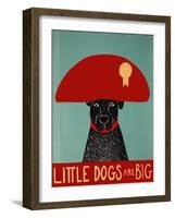 Little Dogs Are Big-Stephen Huneck-Framed Giclee Print