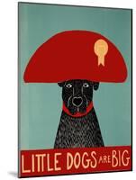 Little Dogs Are Big-Stephen Huneck-Mounted Giclee Print