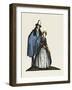 Little Dorrit and Arthur Clenham-Claud Lovat Fraser-Framed Art Print