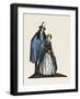 Little Dorrit and Arthur Clenham-Claud Lovat Fraser-Framed Art Print